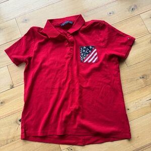 Tommy Hilfiger women’s polo vintage y2k‎ size XL